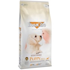 BonaCibo Puppy Chicken&Rice with Anchovy корм для цуценят (курка/рис/анчоуси) - 15 kg